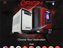 Tablet Screenshot of originpc.asia